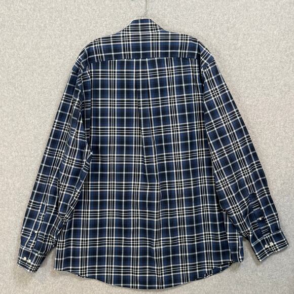 Lot of 3 Lands End No Iron Twill Shirts Size XXL/T Tall 18-18.5 Traditional Fit - Picture 4 of 16